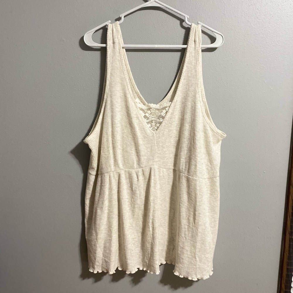 3/$15 - Maurice’s Cream Tank Top